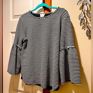 Like new, Medium top with bell sleeves.